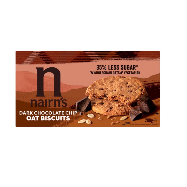 Nairn's Oat Biscuits Chocolate Or 200g
